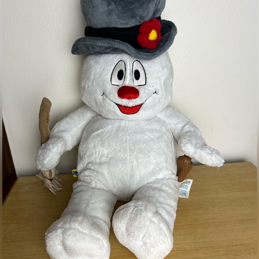 Build A Bear Frosty Snowman Plush Hat